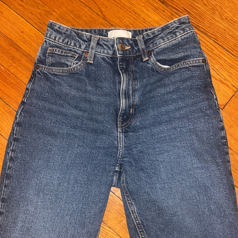 High Waisted Mom Jeans